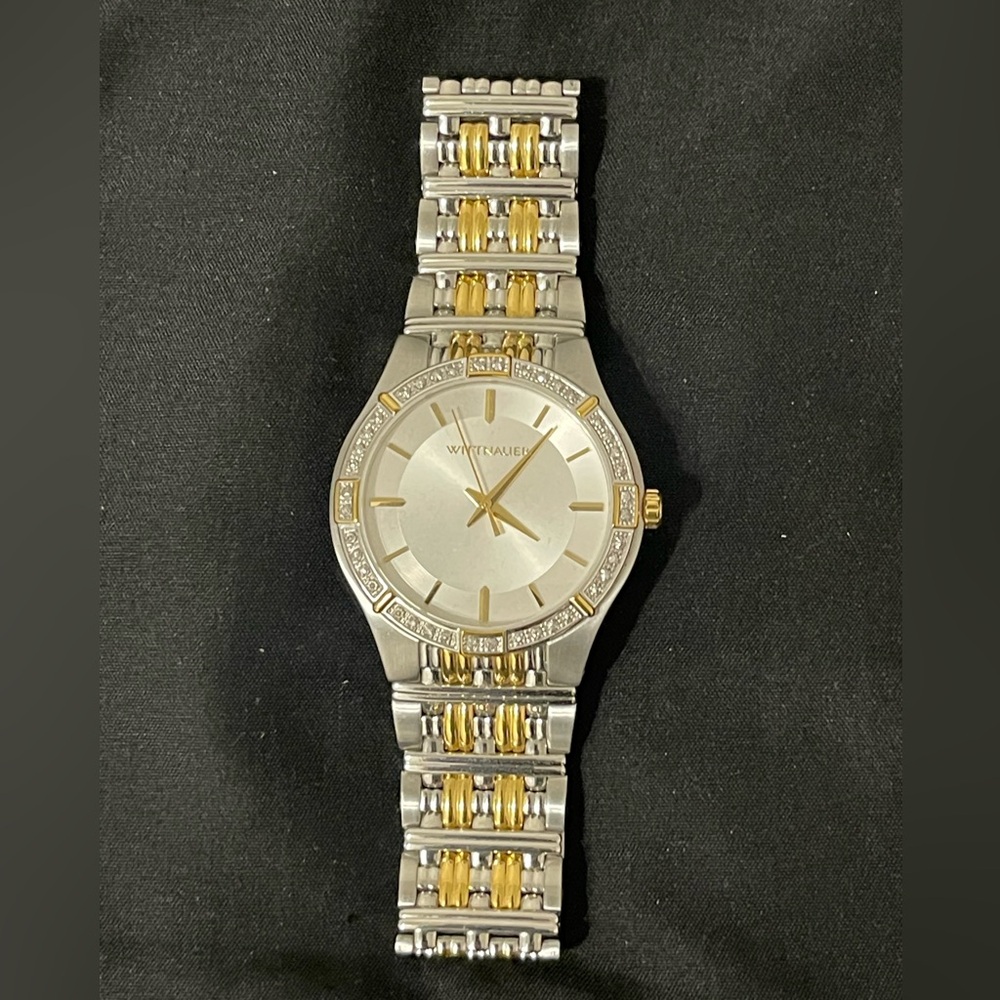Wittnauer Mens Silver Dial Watch Two Tone WN3081 (brand new without box)